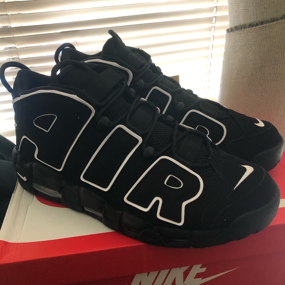 Nike Air More Uptempo “Black/White” Size 13!!!